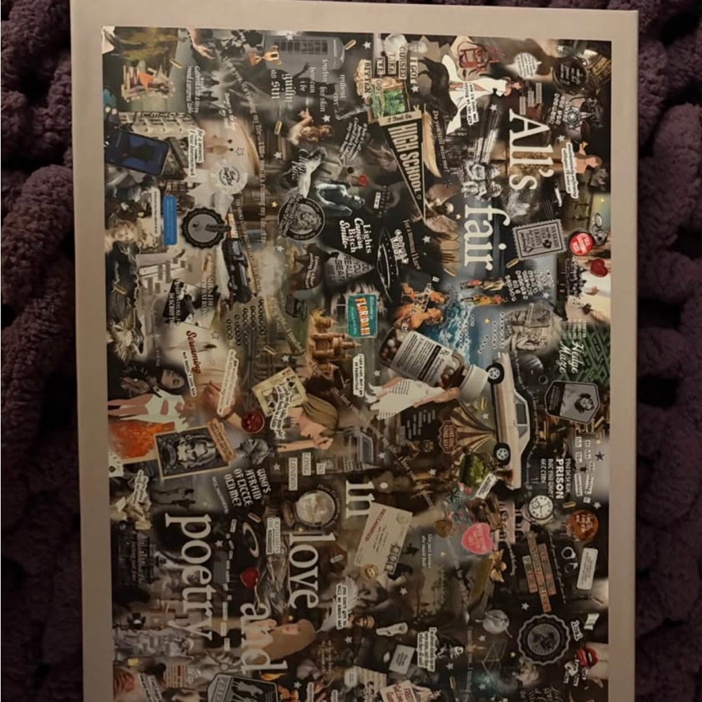 Taylor Swift TTPD 1000 piece puzzle - Picture 2 of 3